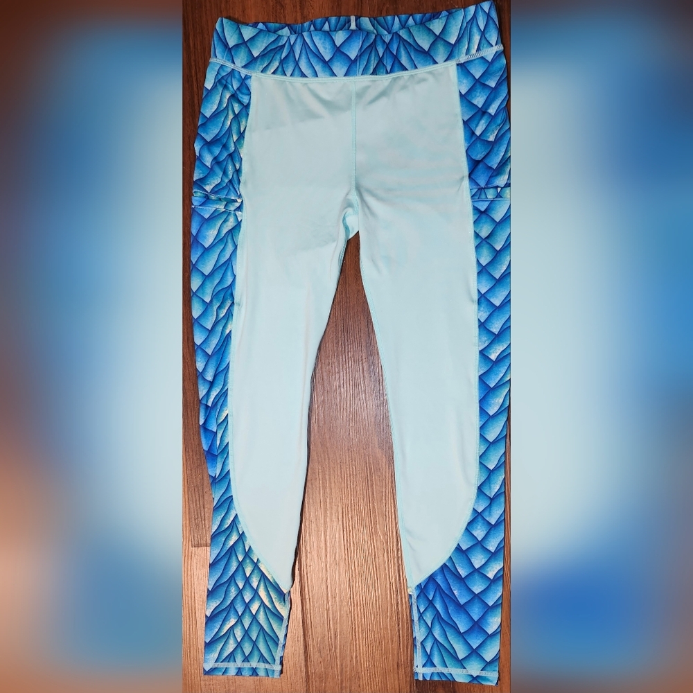 NWOT Womens XL Tormenter Full Length Mermaid Series 2 Pocket Offshore Leggings